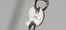 Load image into Gallery viewer, 9K WHITE GOLD CHAIN THIN 0.7mm VENETIAN SQUARE LINK, NECKLACE, LENGTH 16.5&quot;.
