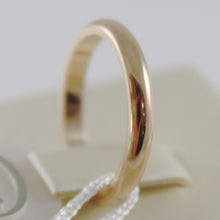 Load image into Gallery viewer, SOLID 18K YELLOW GOLD WEDDING BAND UNOAERRE RING 4 GRAMS MARRIAGE MADE IN ITALY
