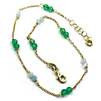 18k yellow gold anklet 9.8