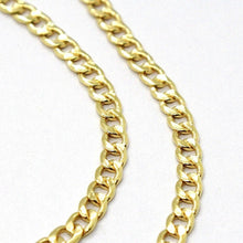 Load image into Gallery viewer, 18K YELLOW GOLD GOURMETTE CUBAN CURB CHAIN 2 MM, 23.6 inches, NECKLACE.
