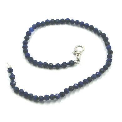 18k white gold beaded bracelet 7.3