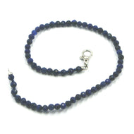 18k white gold beaded bracelet 7.3