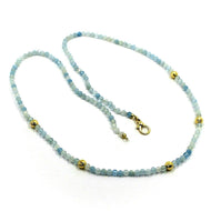 18k yellow gold necklace 17.3