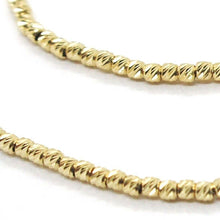 Load image into Gallery viewer, 18K YELLOW GOLD BRACELET WITH FINELY WORKED SPHERES, 1.5 MM DIAMOND CUT BALLS

