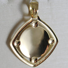 Load image into Gallery viewer, 18K YELLOW GOLD MEDAL PENDANT FACE OF JESUS CHRIST ENGRAVABLE MADE IN ITALY
