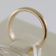 Load image into Gallery viewer, SOLID 18K YELLOW GOLD WEDDING BAND UNOAERRE RING 4 GRAMS MARRIAGE MADE IN ITALY
