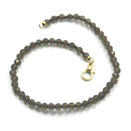 18K YELLOW GOLD BEADED BRACELET 8.3