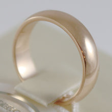 Load image into Gallery viewer, SOLID 18K YELLOW GOLD WEDDING BAND FLAT RING 6 GRAMS BY UNOAERRE MADE IN ITALY
