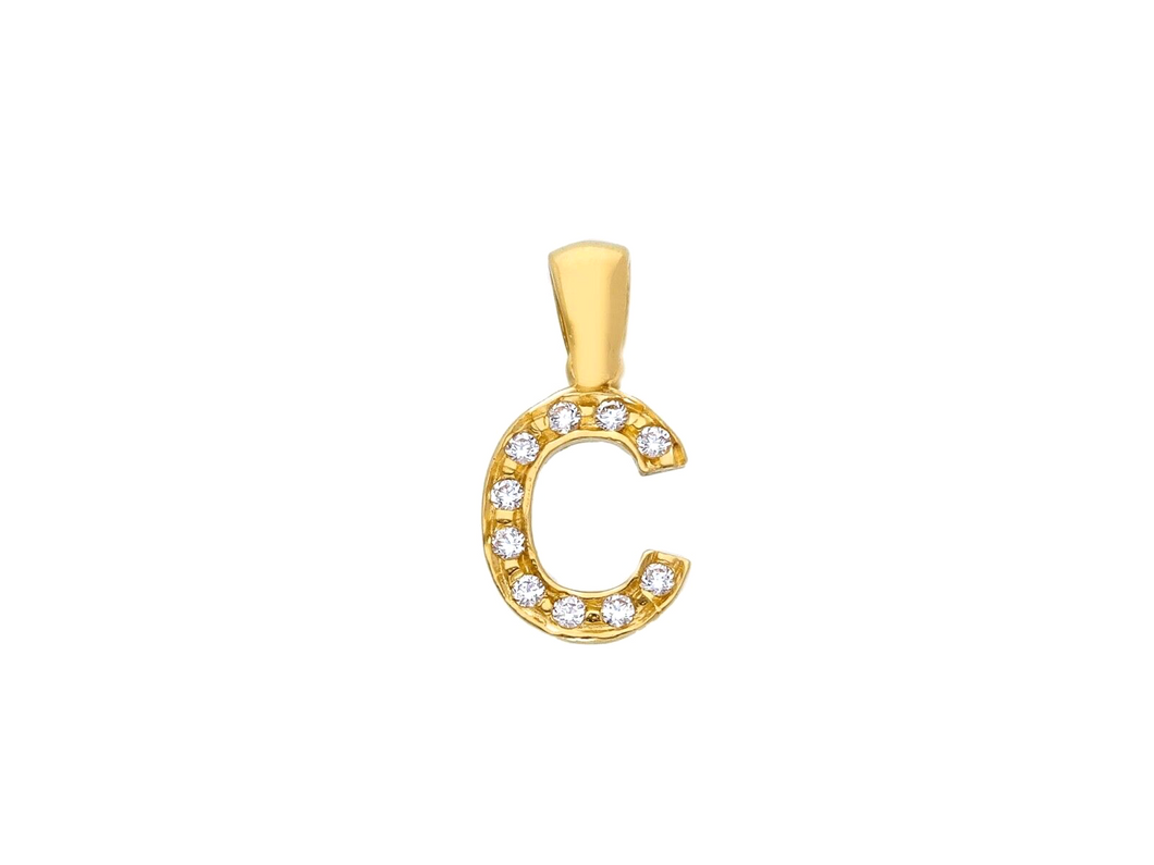 18K YELLOW GOLD SMALL 10mm 0.4