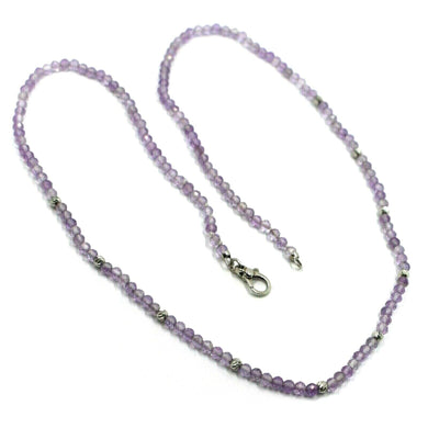 18K WHITE GOLD NECKLACE 17.3