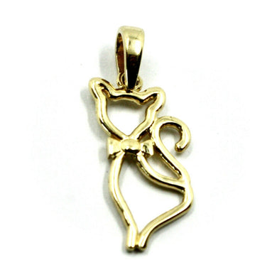 SOLID 18K YELLOW GOLD SMALL 17mm 0.67