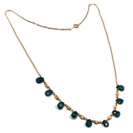 18k rose gold long 17.3