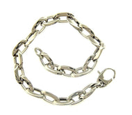 18k white gold bracelet, 19cm 7.5
