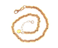 18k rose gold bracelet, 19cm 7.5