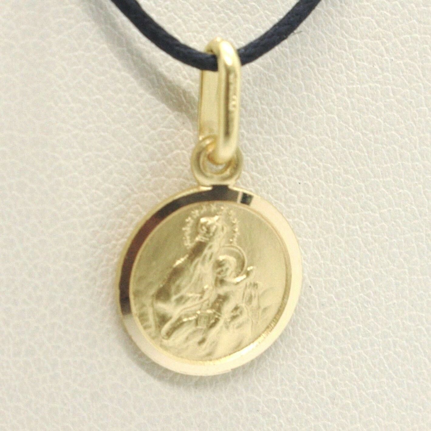 Scapular Medal - Sterling Silver Oval Pendant (3 Sizes)