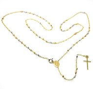18k yellow rose white gold 20.5