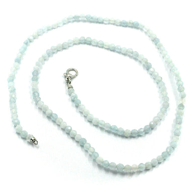 18k white gold necklace 24